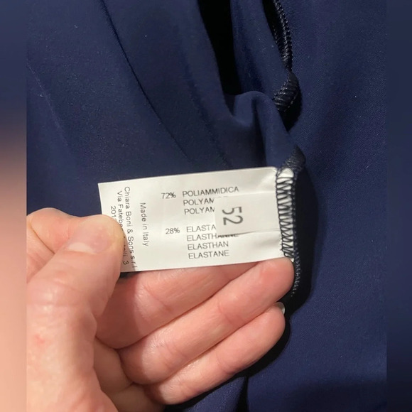 Chiara Boni Maylys Mock-Neck Long-Sleeve Illusion Gown - Picture 12 of 14